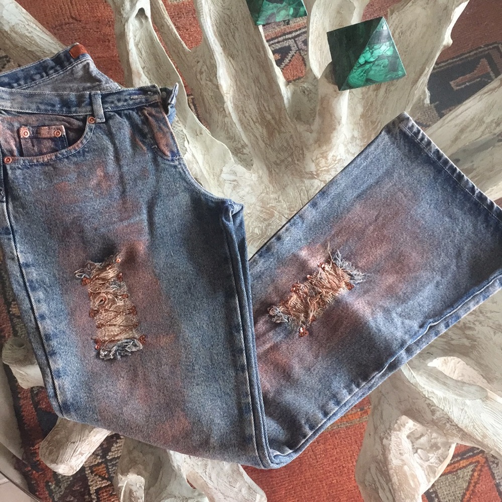 Brazilian jeans embroidered - Picture 1 of 8